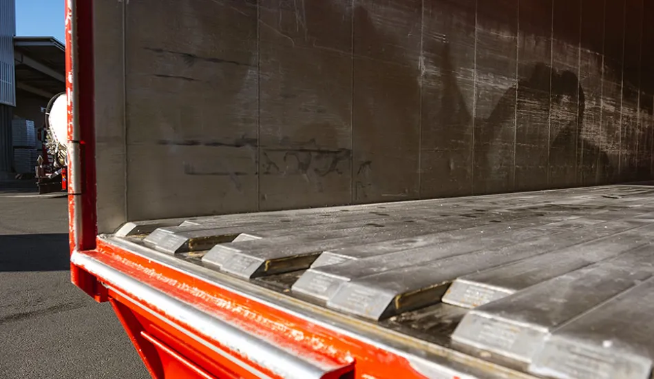 Walking-Floor Detailansicht