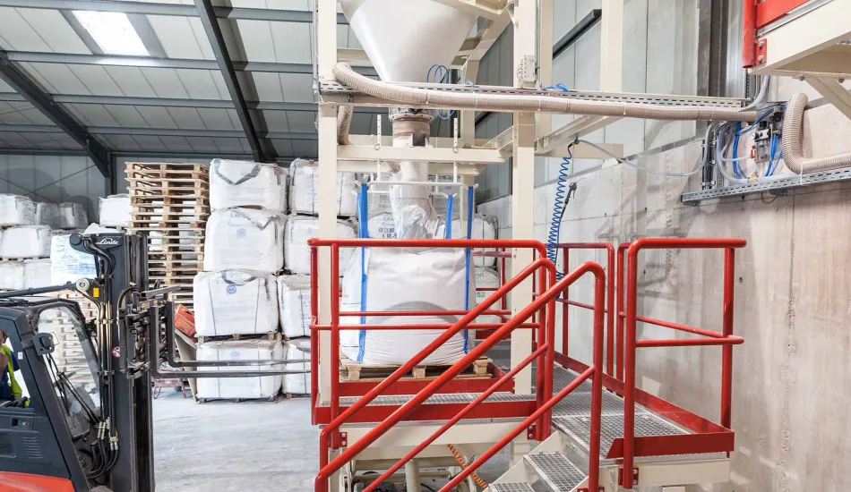 Big-Bag-Füllanlage Spedition Karl Michels - Slider 3