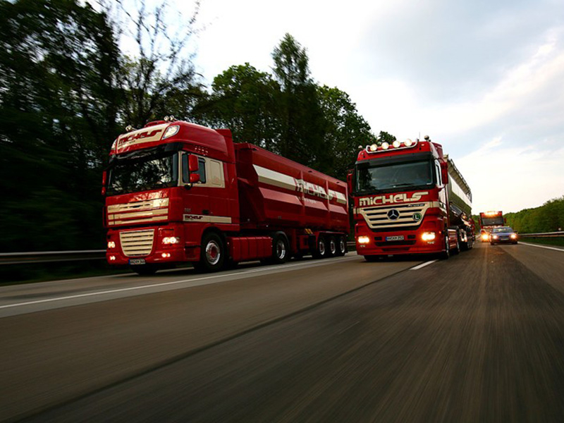 LKW Michels Autobahn 