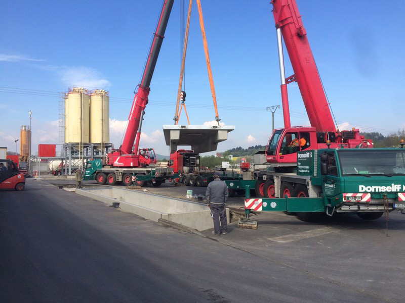 2015 Einrichtung LKW-Waage Kran Hochsilolager