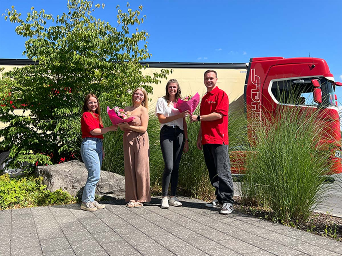 Ausbildung Übernahme Kauffrau für Spedition und Logistikdienstleistung Spedition